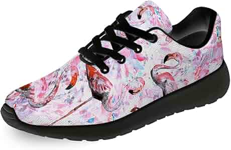 スニーカー [Insole Gift] TENNIS WOMAN LACET - FLAMINGO Amazon.com | nophgy Womens Girls Fashion Sneakers Pink